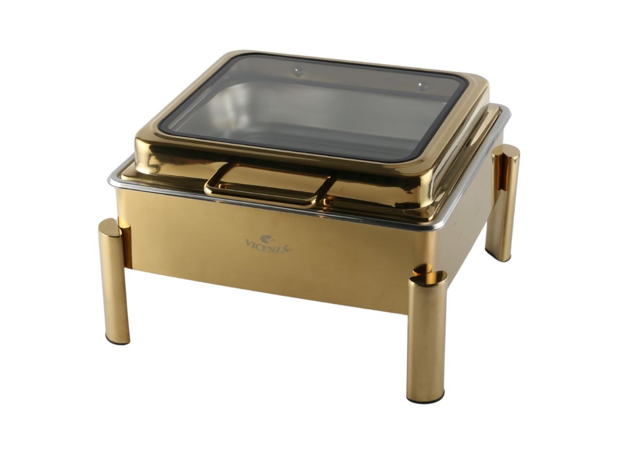 LALU Hidraulic Chafing Dish 6.0L Gold VCF014-G